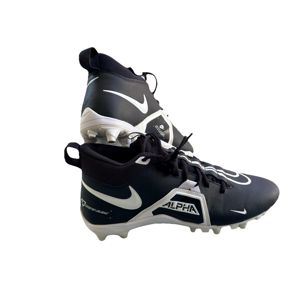 Nike Alpha Menace Varsity 3 Mens Football Cleats Size 9.5 CV0586-001 Very Clean